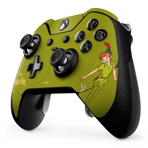 Disney Peter Pan and Tinker Bell Portrait Xbox One Elite Controller Skin