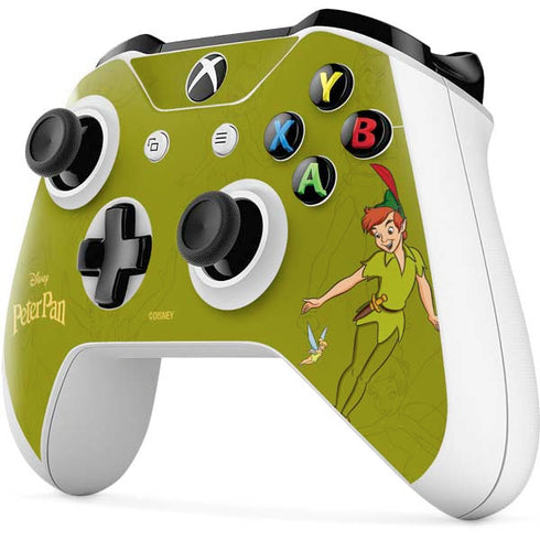 Disney Peter Pan and Tinker Bell Portrait Xbox One S Controller Skin