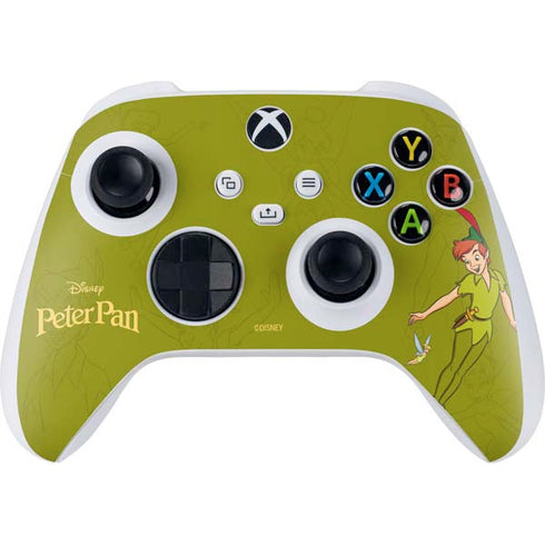 Disney Peter Pan and Tinker Bell Portrait Xbox Series S Controller Skin