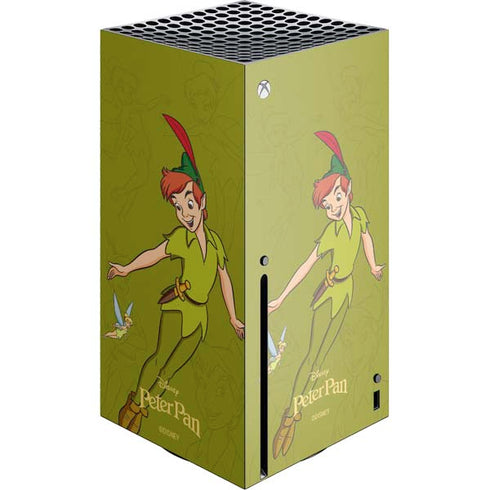 Disney Peter Pan and Tinker Bell Portrait Xbox Series X Console Skin