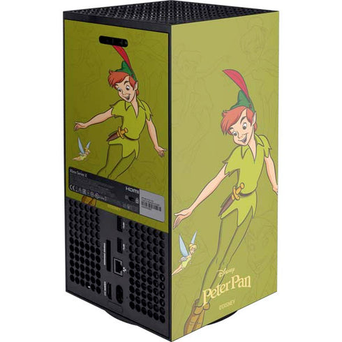 Disney Peter Pan and Tinker Bell Portrait Xbox Series X Console Skin