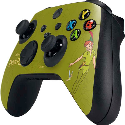 Disney Peter Pan and Tinker Bell Portrait Xbox Series X Controller Skin