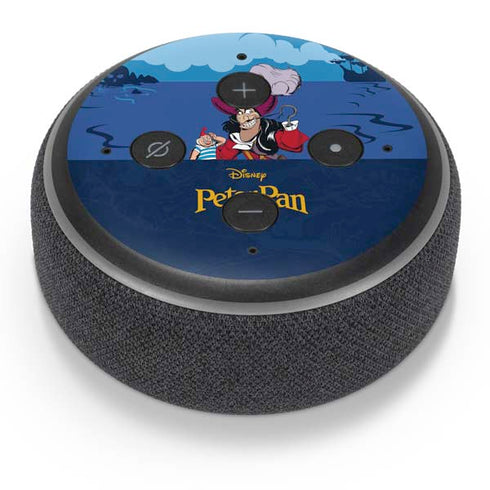 Disney Peter Pan Captain Hook and Smee Amazon Echo Dot Skin