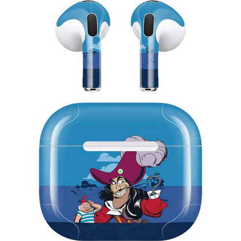 Disney Peter Pan Captain Hook and Smee Apple AirPods (3rd Gen 2021) Skin