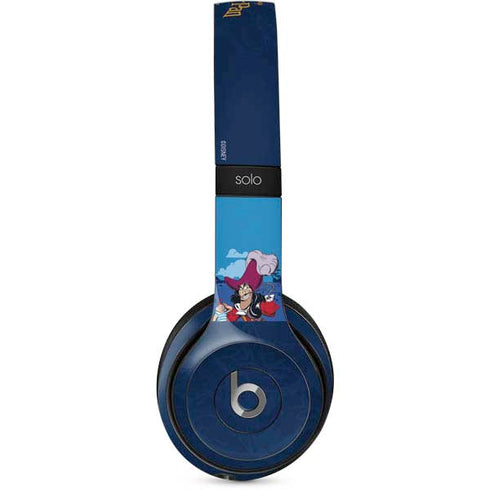 Disney Peter Pan Captain Hook and Smee Beats Solo 2 Wired Skin