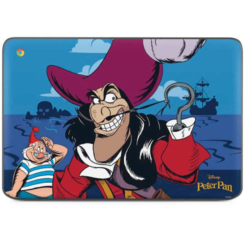 Disney Peter Pan Captain Hook and Smee HP Chromebook Skin