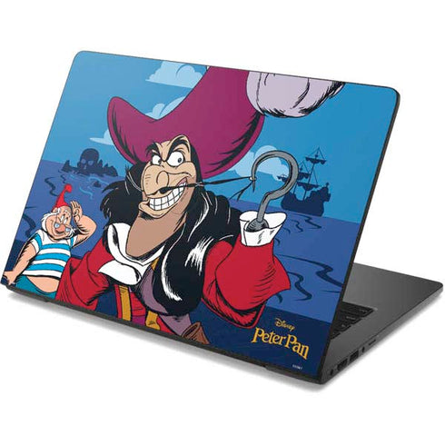 Disney Peter Pan Captain Hook and Smee Dell Chromebook Skin