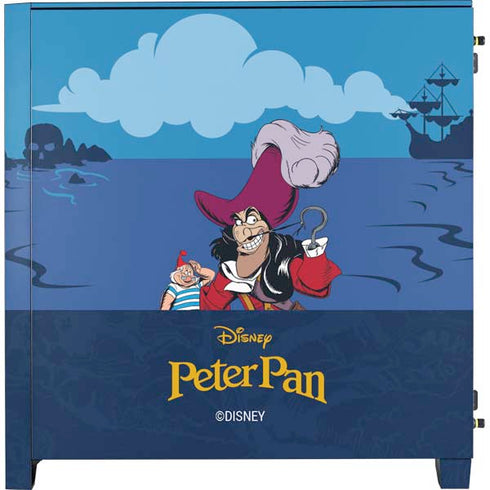 Disney Peter Pan Captain Hook and Smee Corsair 4000D Tempered Glass Mid-Tower ATX Case Skin