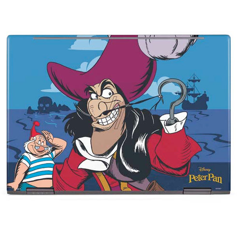 Disney Peter Pan Captain Hook and Smee HP Envy Skin
