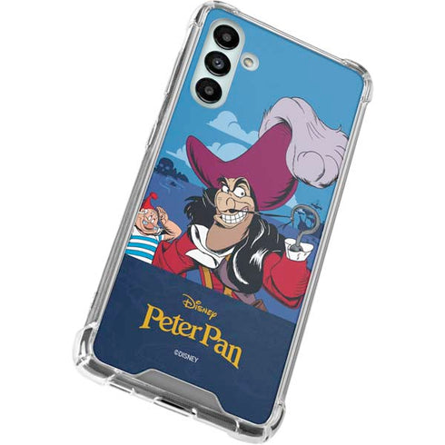 Disney Peter Pan Captain Hook and Smee Galaxy A13 5G Clear Case