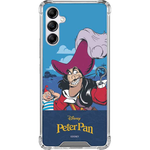 Disney Peter Pan Captain Hook and Smee Galaxy A14 5G Clear Case