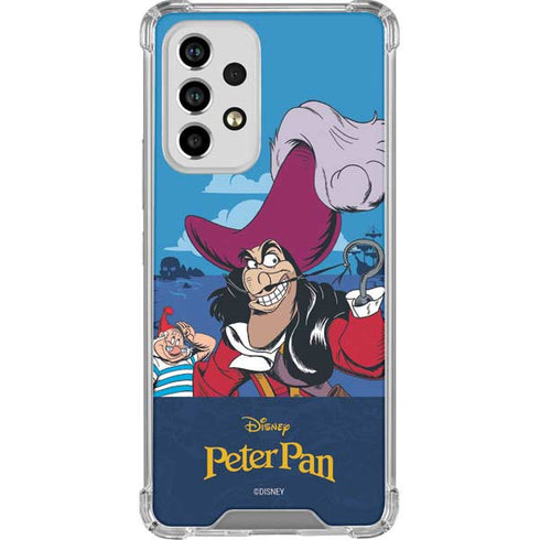 Disney Peter Pan Captain Hook and Smee Galaxy A33 5G Clear Case