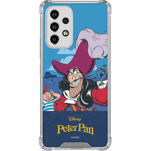 Disney Peter Pan Captain Hook and Smee Galaxy A53 5G Clear Case