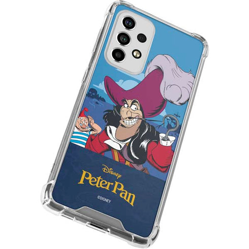 Disney Peter Pan Captain Hook and Smee Galaxy A53 5G Clear Case