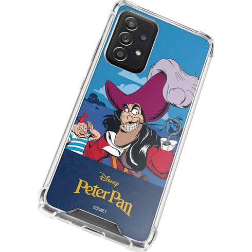 Disney Peter Pan Captain Hook and Smee Galaxy A72 5G Clear Case