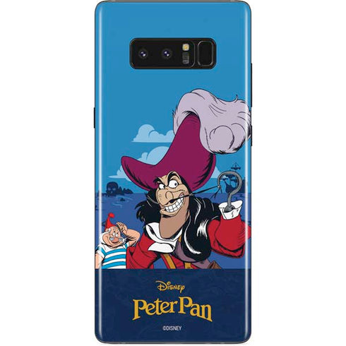 Disney Peter Pan Captain Hook and Smee Galaxy Note 8 Skin