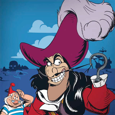 Disney Peter Pan Captain Hook and Smee Galaxy Note 8 Skin