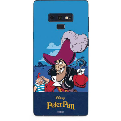 Disney Peter Pan Captain Hook and Smee Galaxy Note 9 Skin