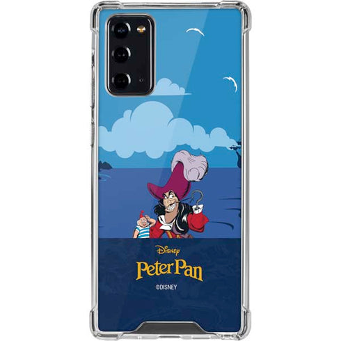 Disney Peter Pan Captain Hook and Smee Galaxy Note20 5G Clear Case