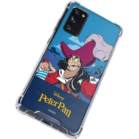 Disney Peter Pan Captain Hook and Smee Galaxy S20 FE Clear Case