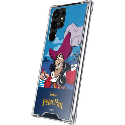 Disney Peter Pan Captain Hook and Smee Galaxy S22 Ultra Clear Case