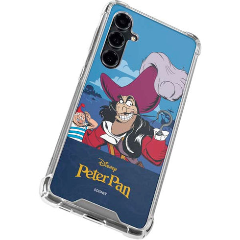 Disney Peter Pan Captain Hook and Smee Galaxy S23 FE Clear Case