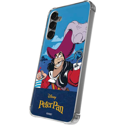 Disney Peter Pan Captain Hook and Smee Galaxy S24 Plus Clear Case