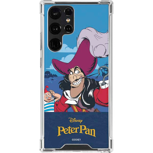 Disney Peter Pan Captain Hook and Smee Galaxy S24 Ultra Clear Case