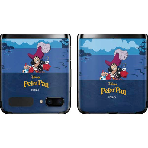 Disney Peter Pan Captain Hook and Smee Galaxy Z Flip Skin