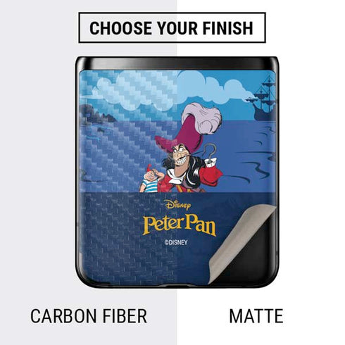Disney Peter Pan Captain Hook and Smee Galaxy Z Flip Skin