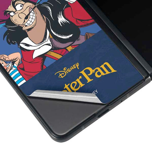 Disney Peter Pan Captain Hook and Smee Galaxy Z Fold3 5G Skin