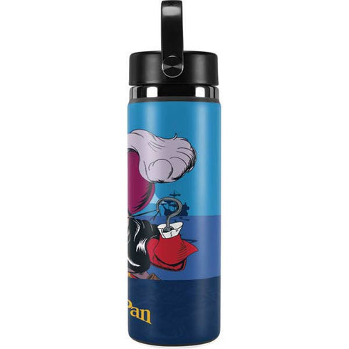 Disney Peter Pan Captain Hook and Smee Hydro Flask 20oz Wide Mouth Skin