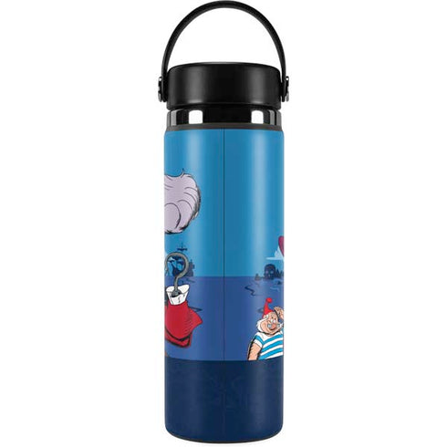 Disney Peter Pan Captain Hook and Smee Hydro Flask 20oz Wide Mouth Skin
