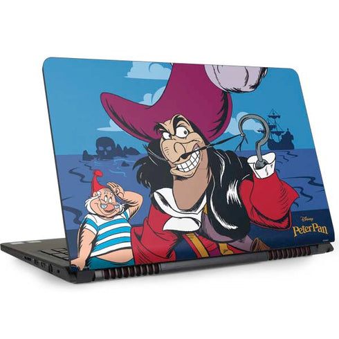Disney Peter Pan Captain Hook and Smee Dell Inspiron Skin