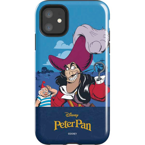 Disney Peter Pan Captain Hook and Smee iPhone 11 Impact Case