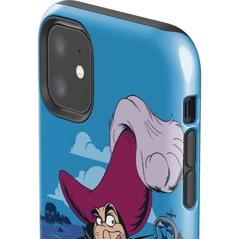 Disney Peter Pan Captain Hook and Smee iPhone 11 Impact Case