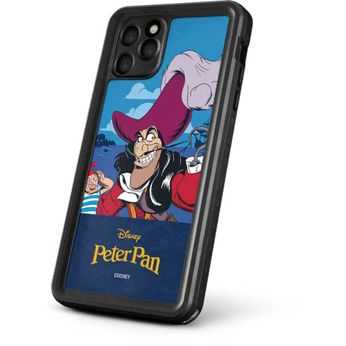 Disney Peter Pan Captain Hook and Smee iPhone 11 Pro Max Waterproof Case