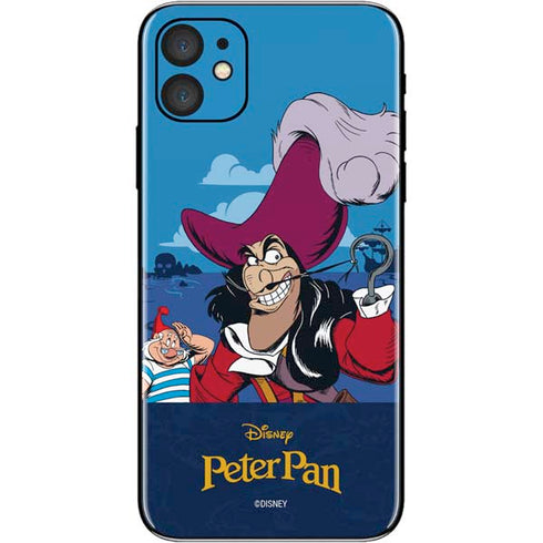 Disney Peter Pan Captain Hook and Smee iPhone 11 Skin