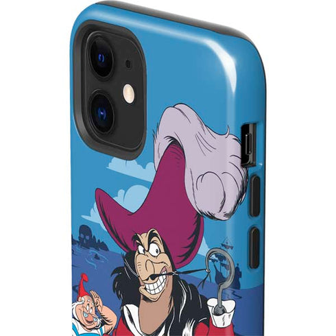 Disney Peter Pan Captain Hook and Smee iPhone 12 Mini Impact Case