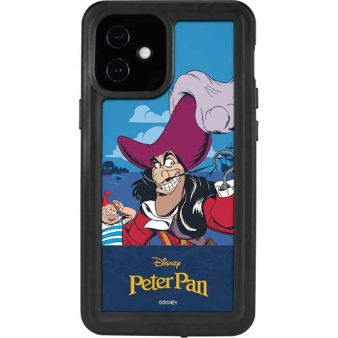 Disney Peter Pan Captain Hook and Smee iPhone 12 Mini Waterproof Case