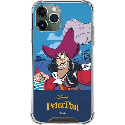Disney Peter Pan Captain Hook and Smee iPhone 12 Pro Clear Case