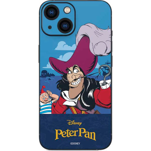 Disney Peter Pan Captain Hook and Smee iPhone 13 Mini Skin