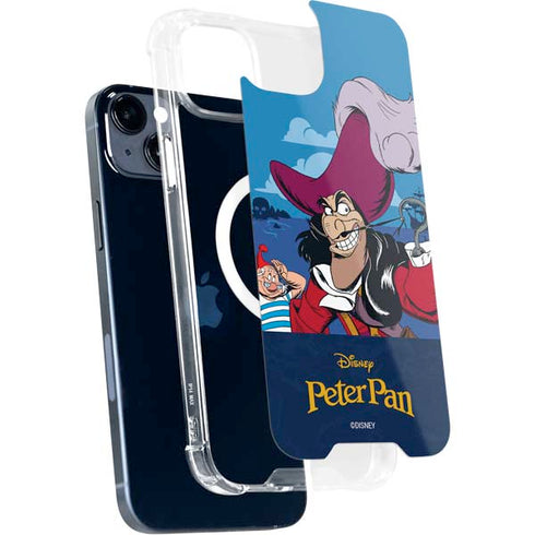 Disney Peter Pan Captain Hook and Smee iPhone 14 MagSafe Case