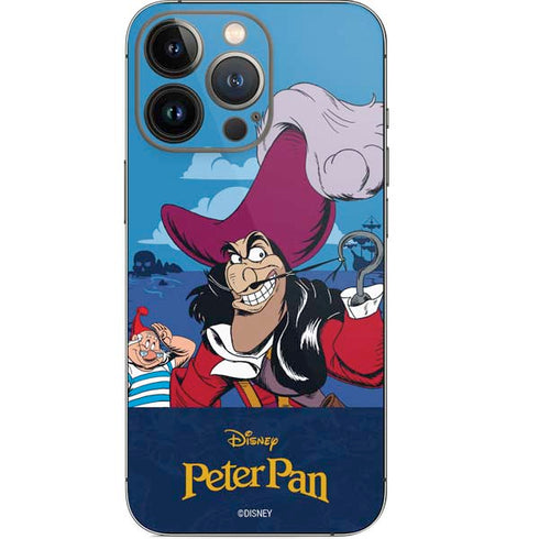 Disney Peter Pan Captain Hook and Smee iPhone 14 Pro Skin