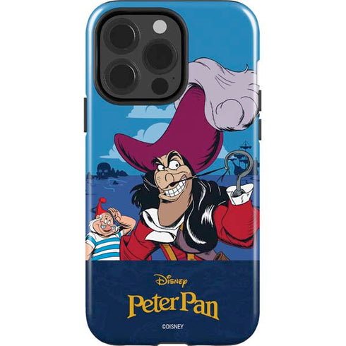 Disney Peter Pan Captain Hook and Smee iPhone 15 Pro Impact Case