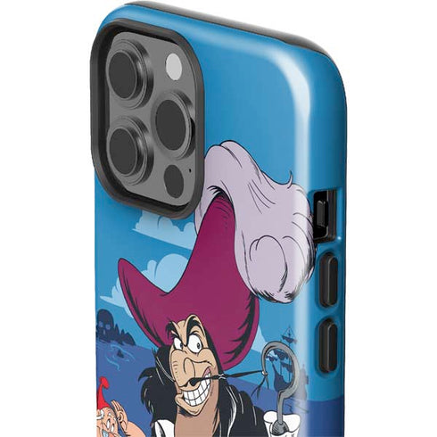 Disney Peter Pan Captain Hook and Smee iPhone 15 Pro Max Impact Case
