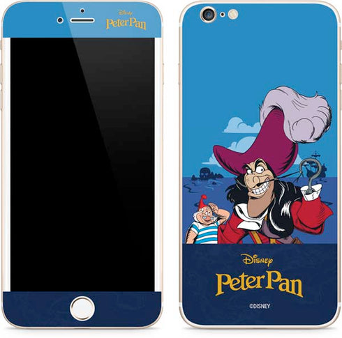 Disney Peter Pan Captain Hook and Smee iPhone 6/6s Plus Skin