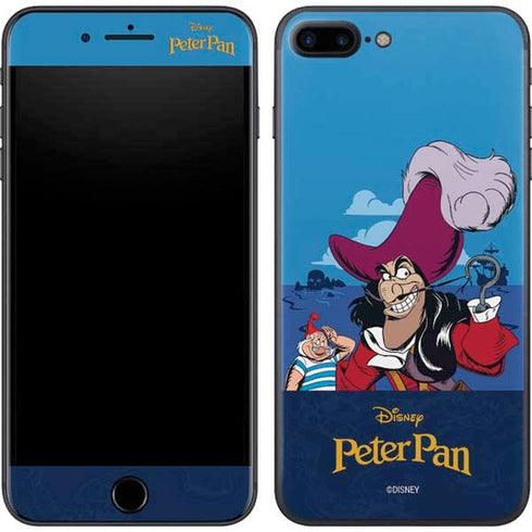 Disney Peter Pan Captain Hook and Smee iPhone 8 Plus Skin