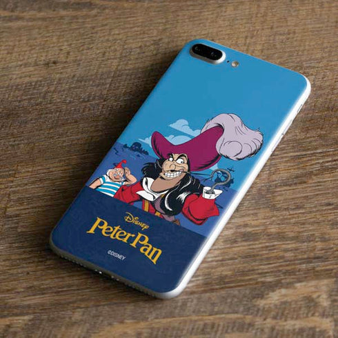 Disney Peter Pan Captain Hook and Smee iPhone 8 Plus Skin