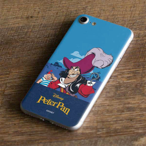 Disney Peter Pan Captain Hook and Smee iPhone 8 Skin